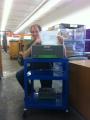 First Picarro analyzer shipped from Patrick Henry Drive facility / Ed Wahl
